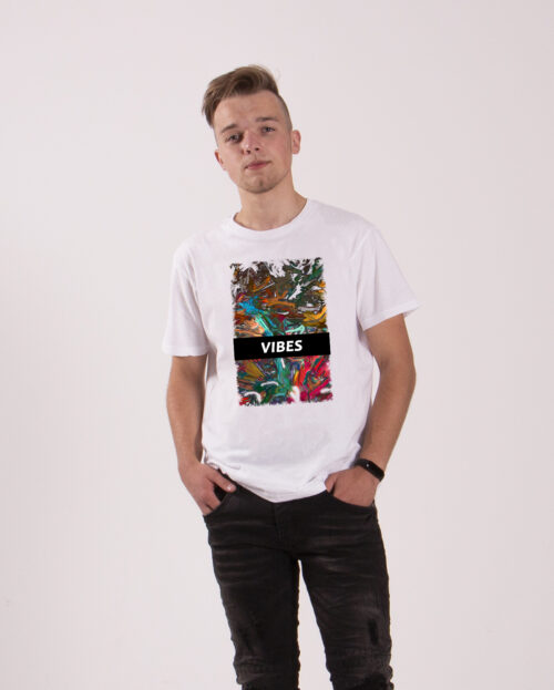 VIBES Kleiber tshirt weis kleiber