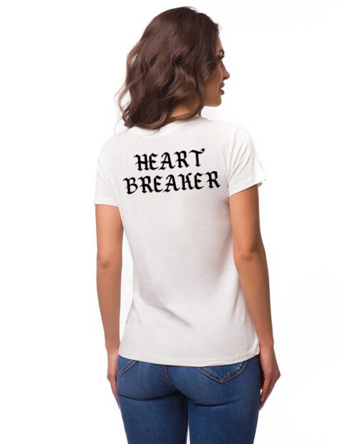 Organic T-shirt Damen Heart breaker